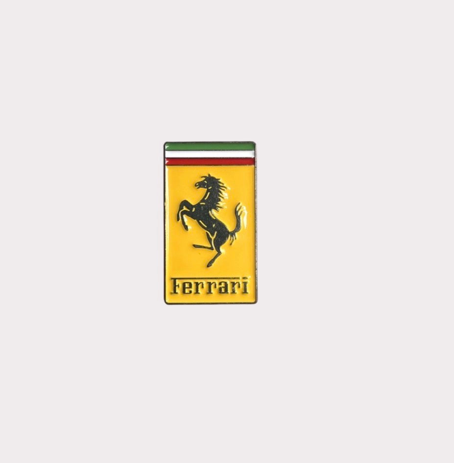Ferrari Metal Sticker