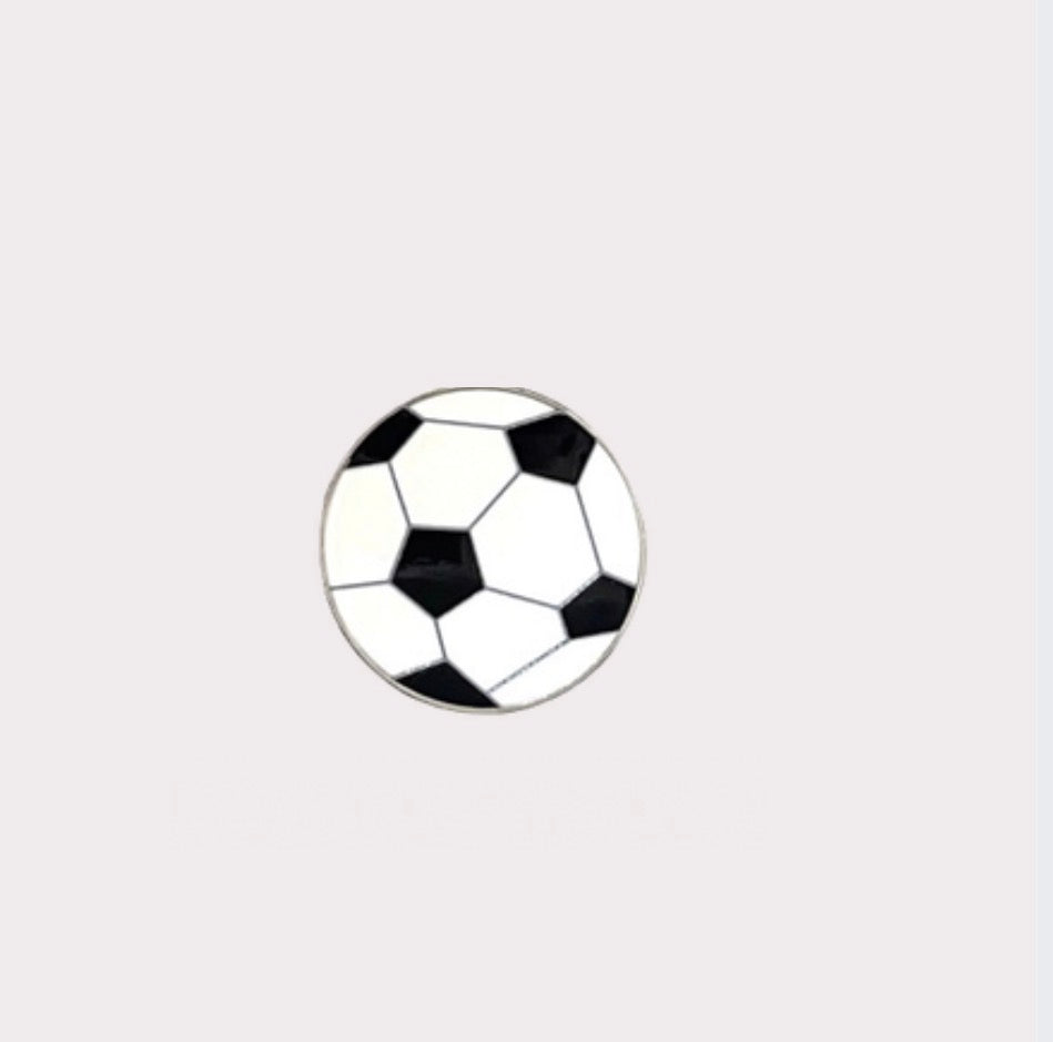 Football Metal Sticker