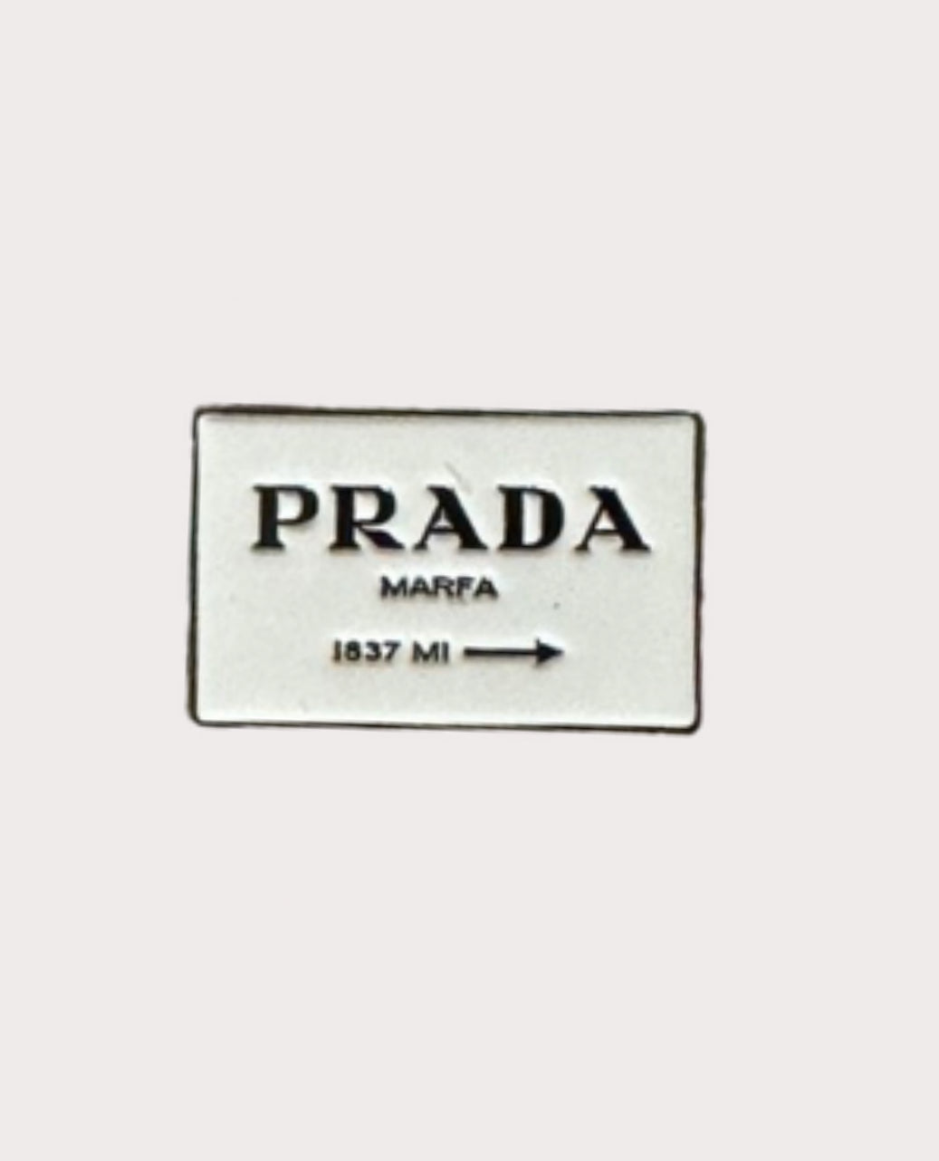 Prada Metal Sticker