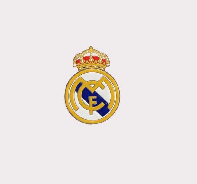 Real Madrid FC Metal Sticker
