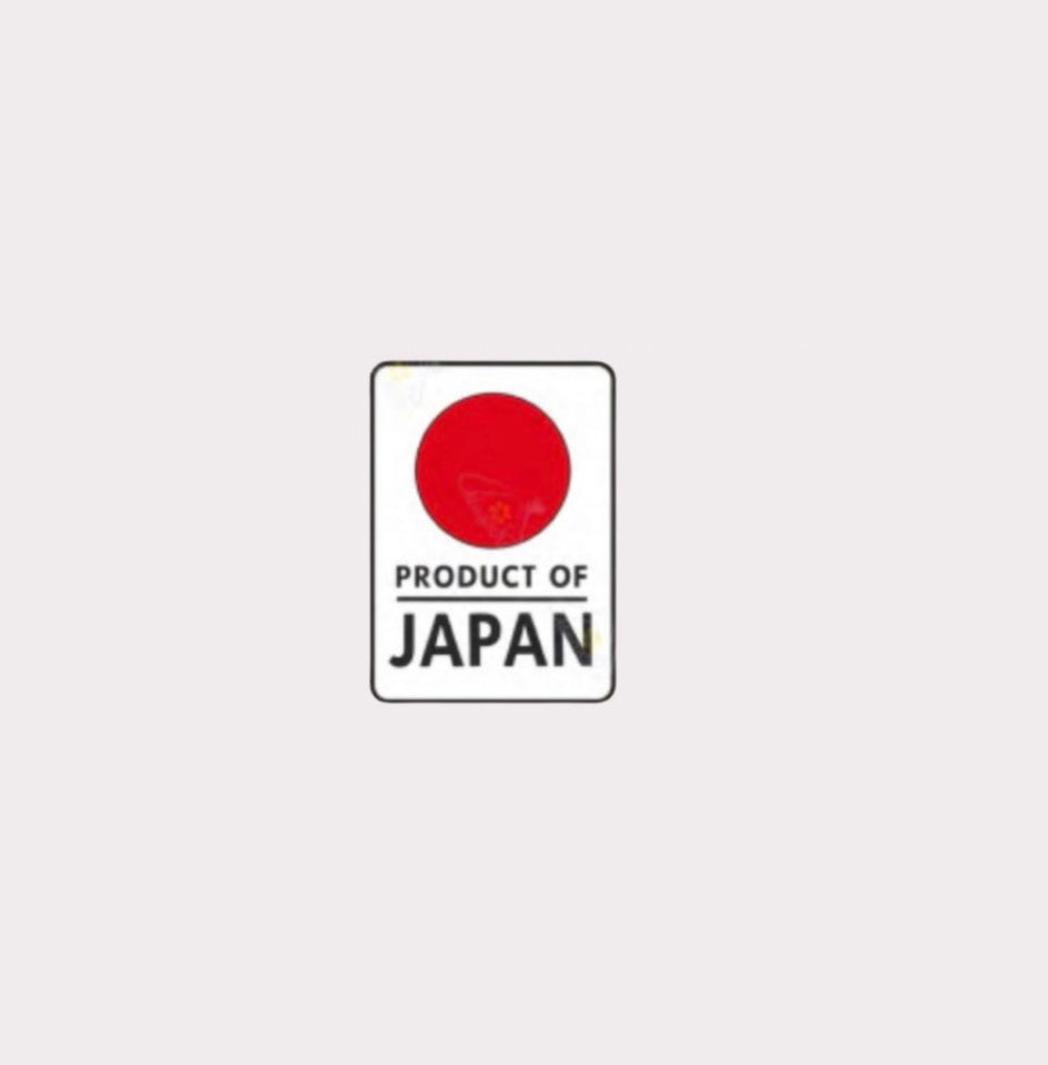 Product of Japan Metal Sticker