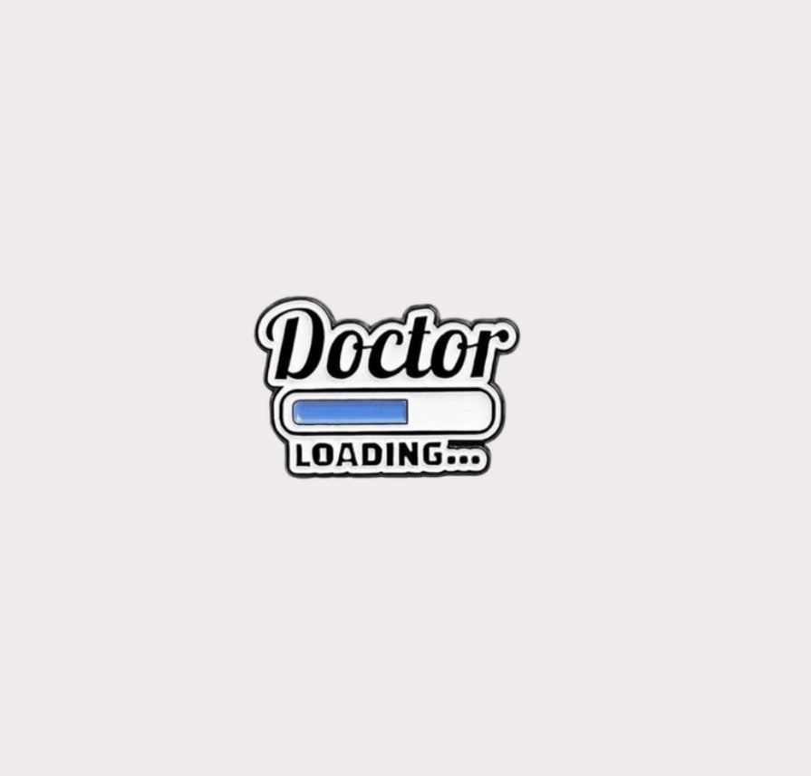 Doctor Metal Sticker