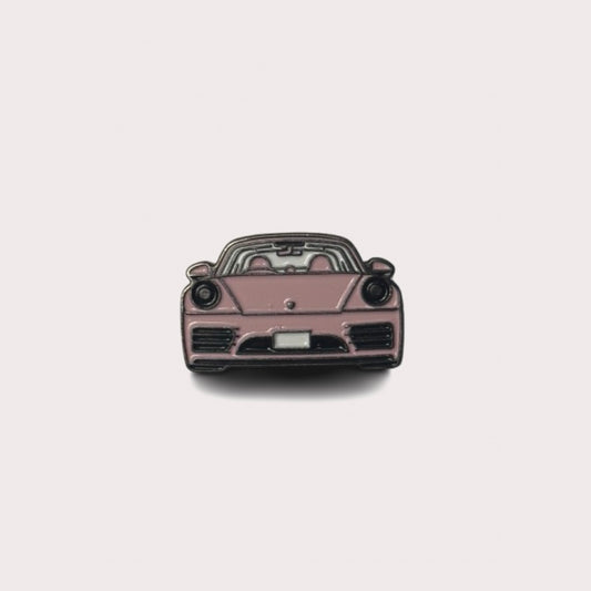 Pink Porsche Sticker