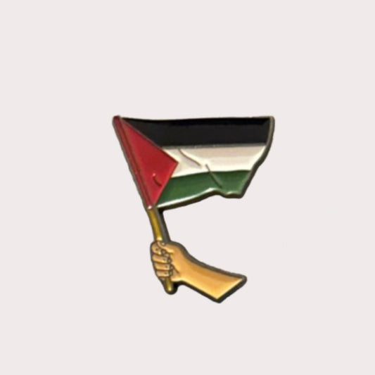 Palestine Flag Metal Sticker
