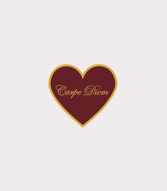 Carpe Diem Metal Sticker