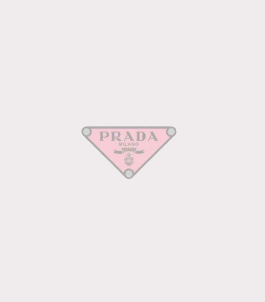 Pink Prada Metal Sticker