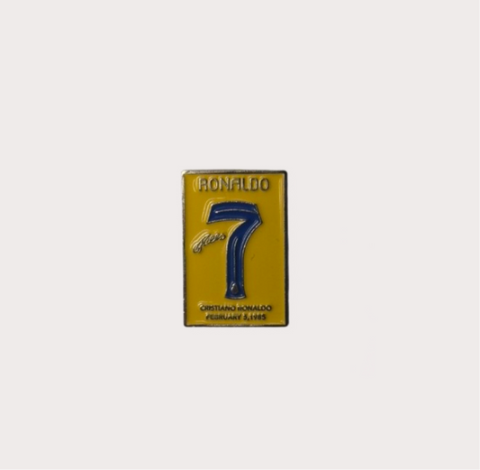Ronaldo 7 Shirt Metal Sticker