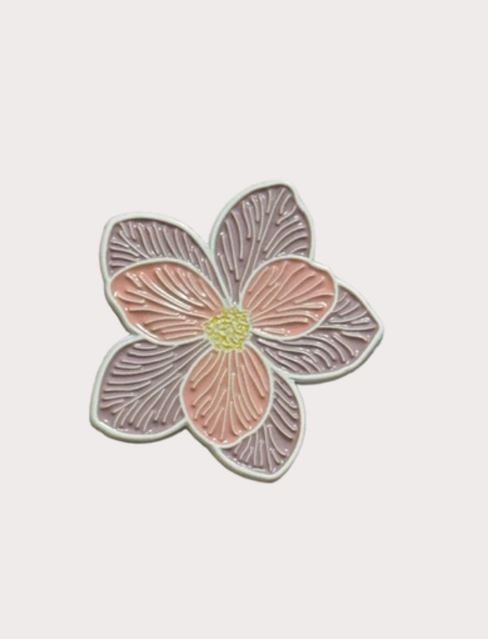 Aesthetic Flower Metal Sticker
