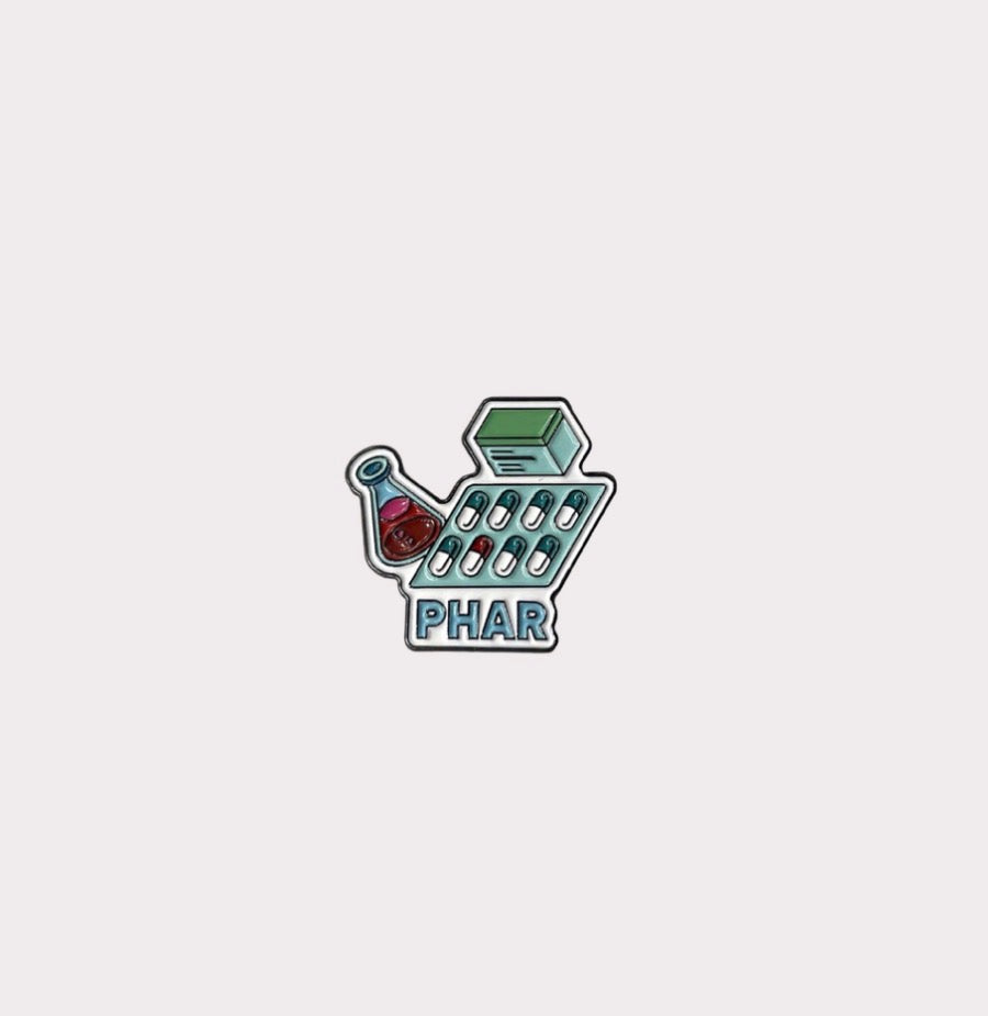 Pharmacy Metal Sticker