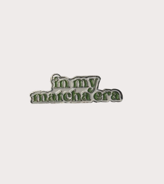 In My Matcha Era Metal Sticker
