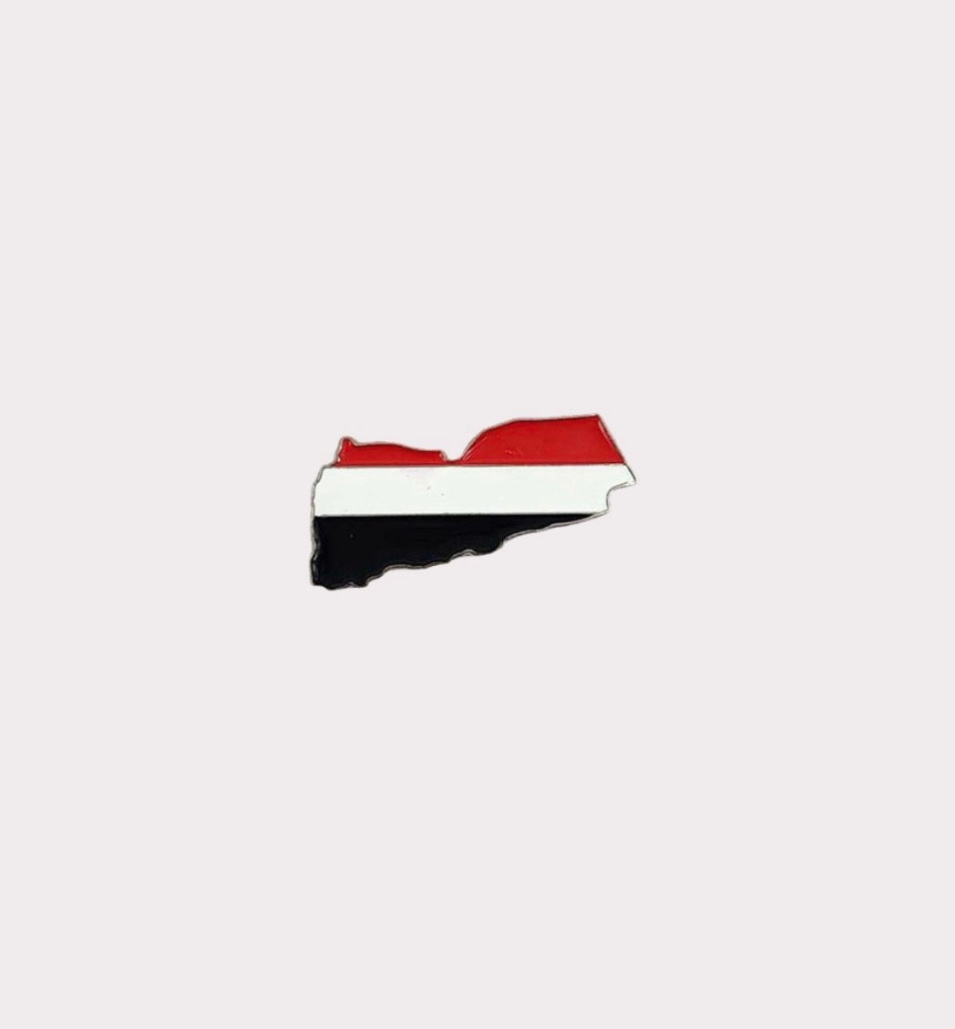 Yemen Flag Metal Sticker