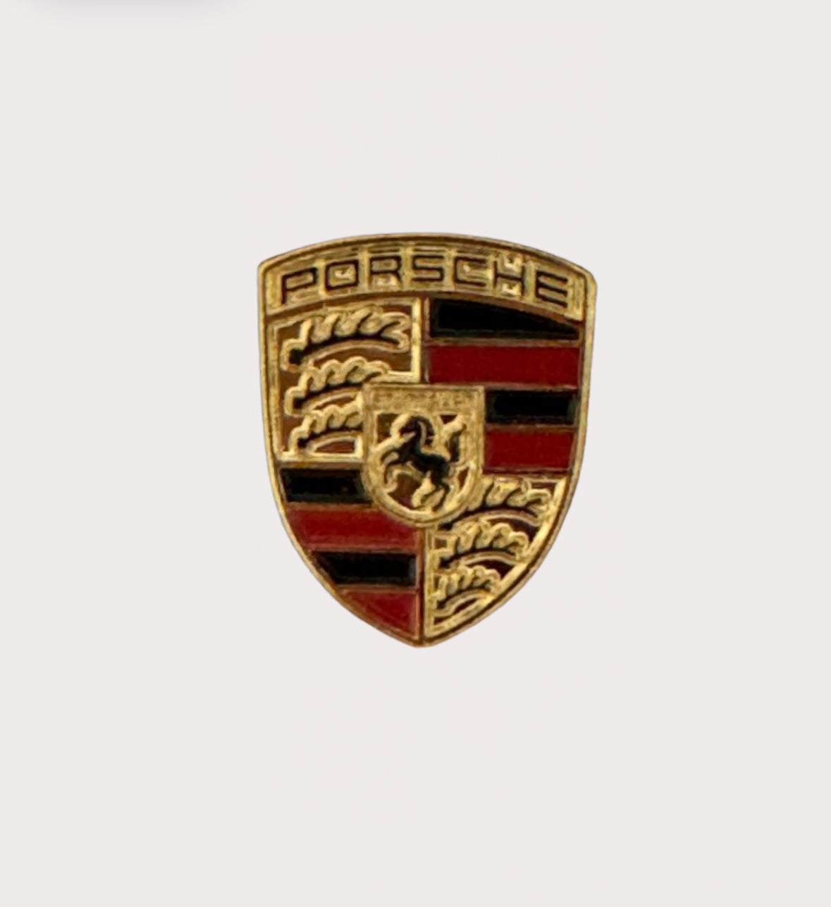 Porsche Logo Metal Sticker