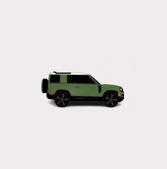 Green Defender Metal Sticker