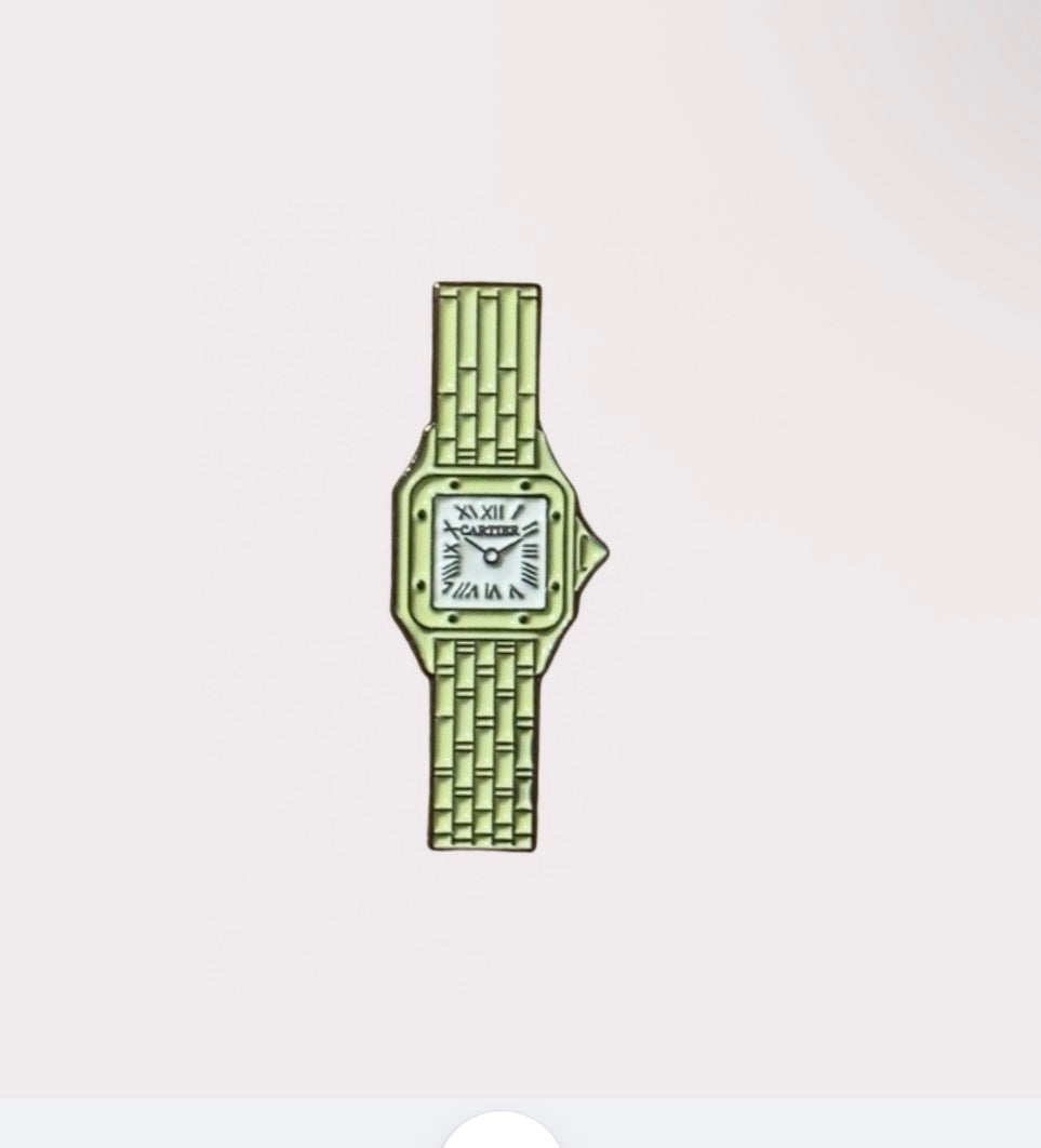 Cartier Watch Metal Sticker