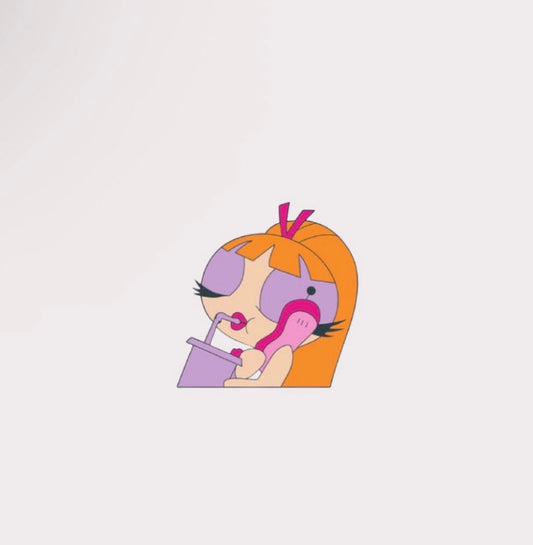 Blossom Metal Sticker