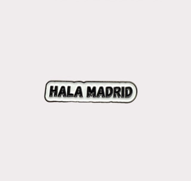 Hala Madrid Metal Sticker