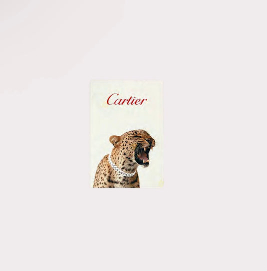 Cartier Metal Sticker