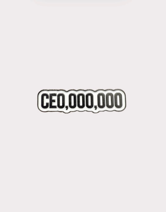 CEO Metal Sticker