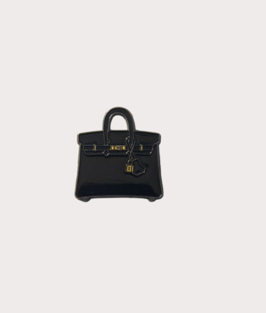 Black Birkin Metal Sticker