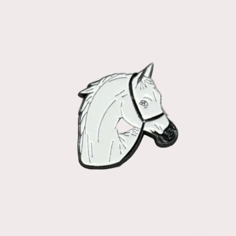 Horse Metal Sticker