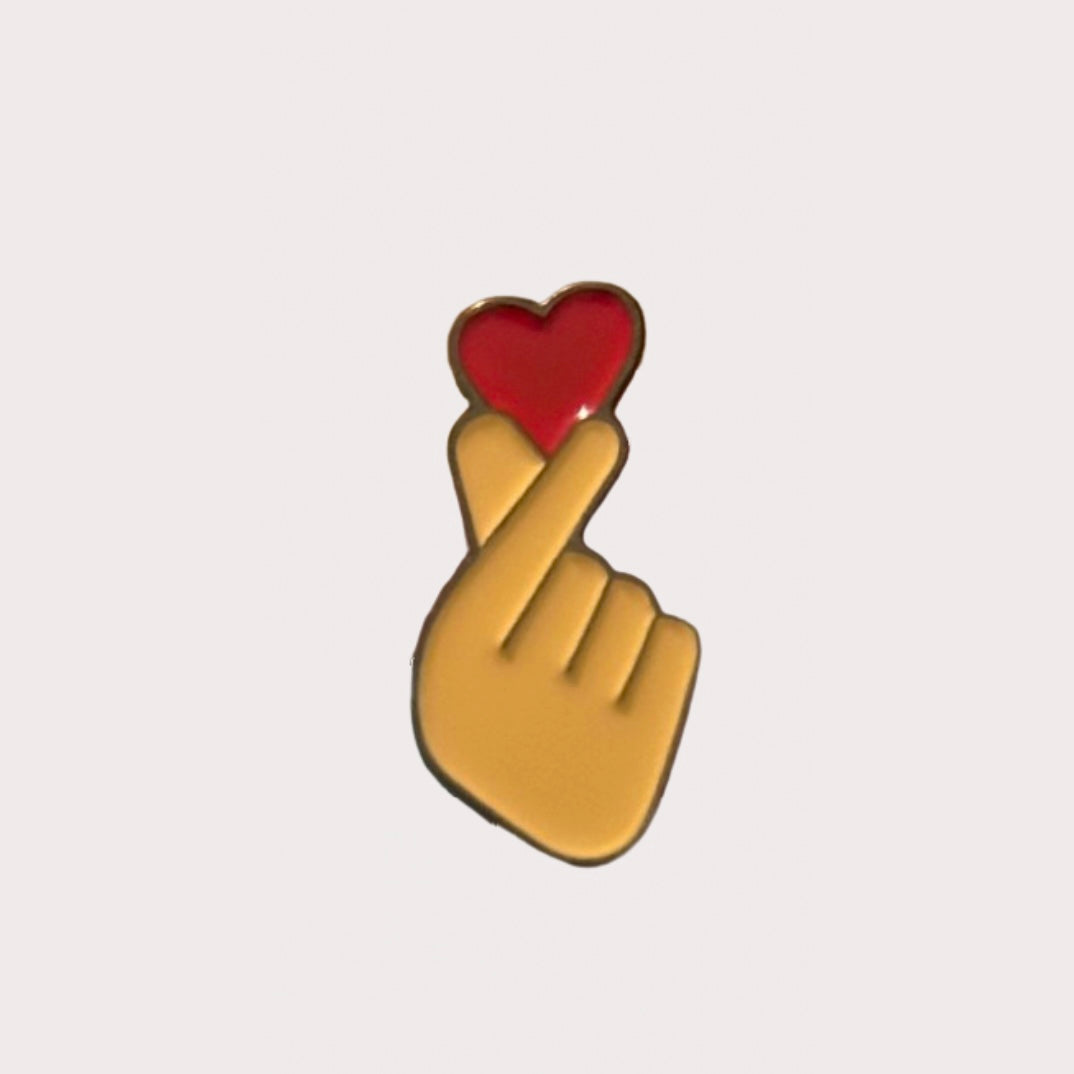Finger Heart Symbol Sticker